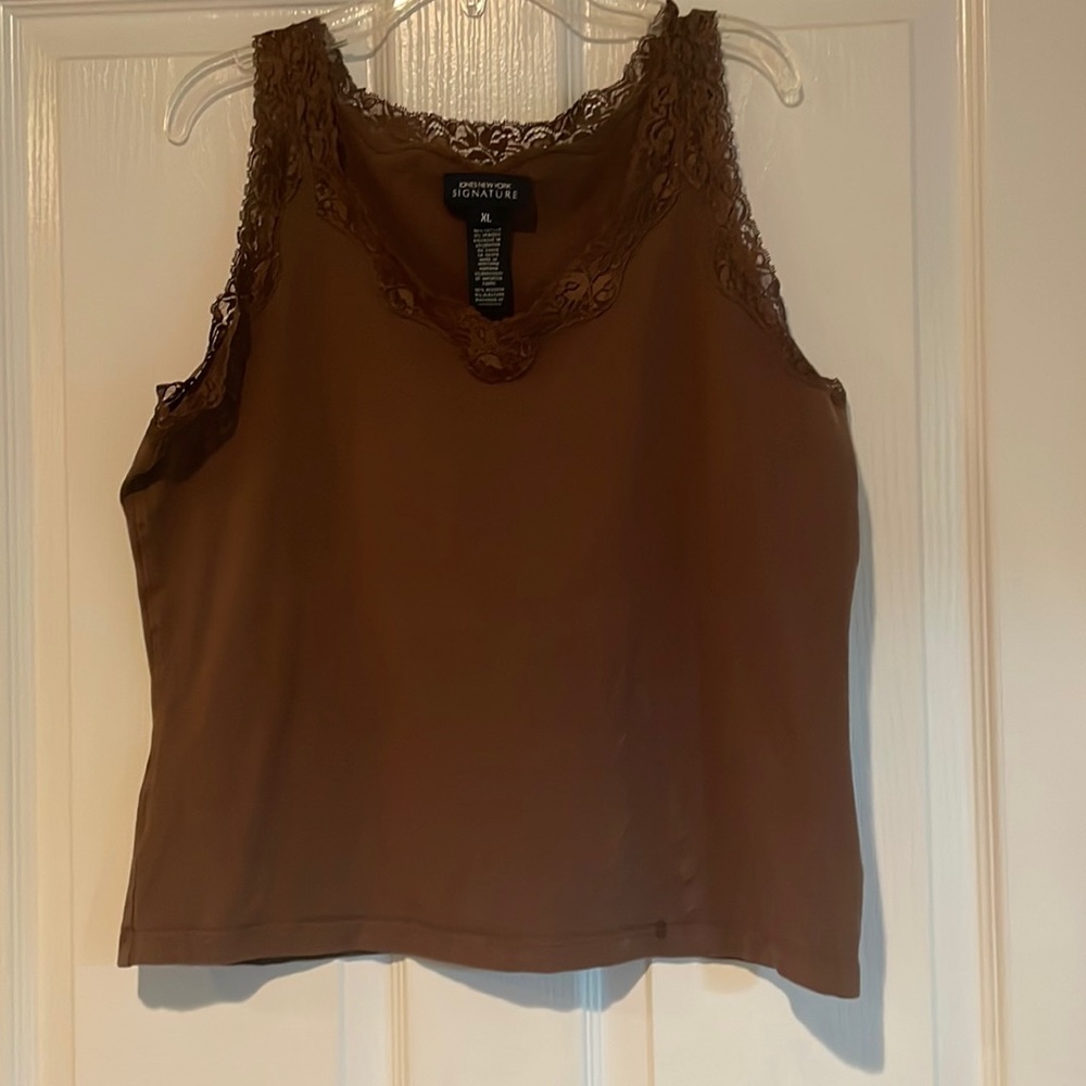 Jones New York Brown Cami XL